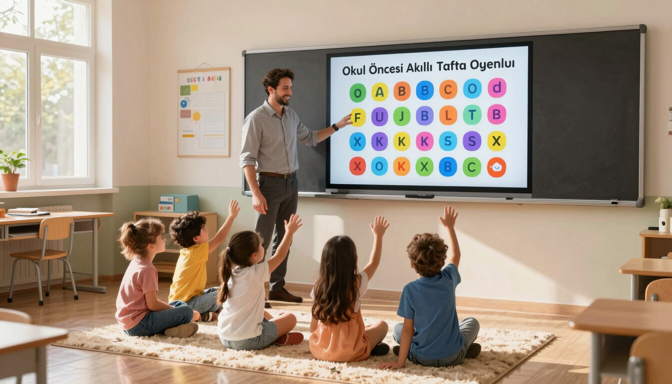 Okul Öncesi Akıllı Tahta Oyunları 