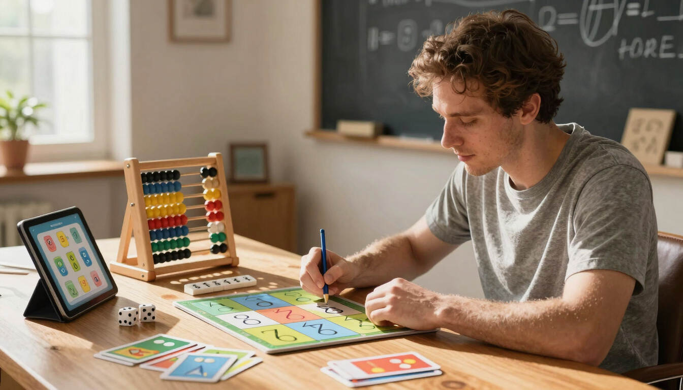 Evde Matematik Oyunlarıyla Pratik Yapmak 